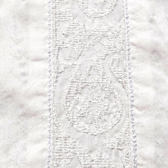 Robert Graham Men's White Long-Sleeve Button Shirt 2XL Wedding Jacquard Pattern - Picture 11 of 16